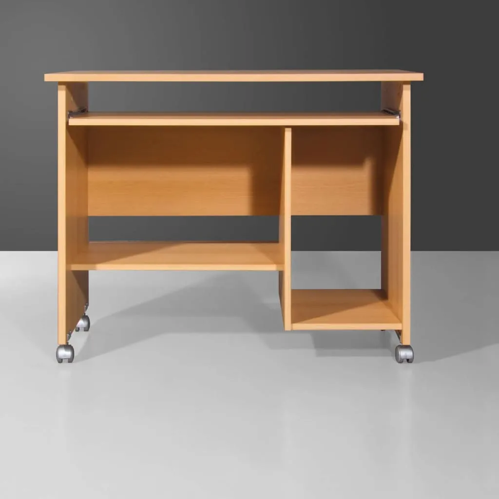 Germania Computertisch Auf Laufrollen In Buche-Nachbildung, 0482-11 – Bild 9