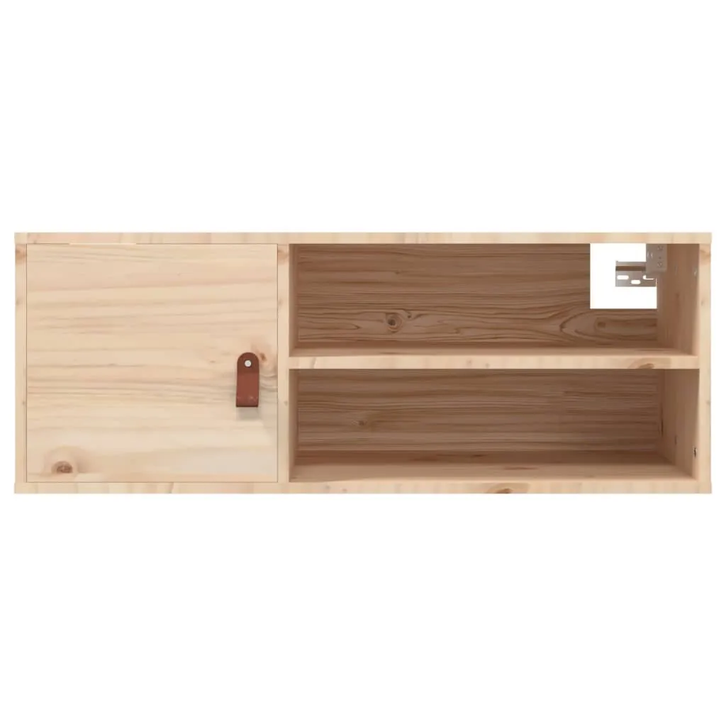 VidaXL Wandschrank 80x30x30 Cm Massivholz Kiefer – Bild 6