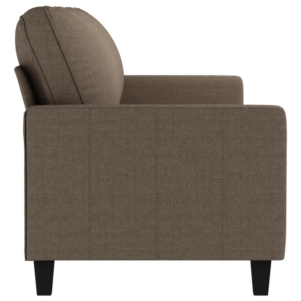 VIDAXL 3-Sitzer-Sofa Taupe 210 Cm Stoff – Bild 4