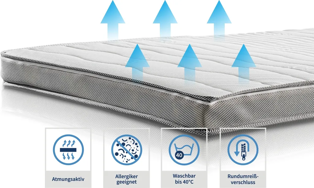Matratzentopper Aquasoft Gel 180 X 200cm 10cm – Bild 2