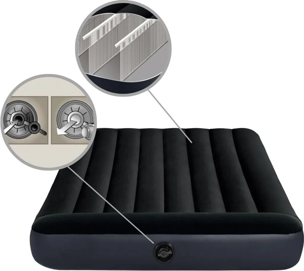 Intex Luftbett Full Dura Beam Pillow Rest Classic 137x191x25cm – Bild 13