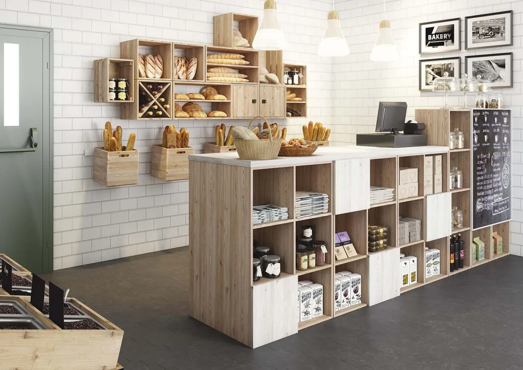 ASTIGARRAGA DMC300.99, Modulares Regal, Holz, Holz, Schlafzimmer, Kinderzimmer, Garage, Wohnzimmer, 362 Mm, 330 Mm – Bild 4