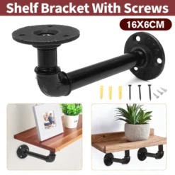 2/4/5/6/8/10X Rohr Regalhalterung Regalträger Regalhalter Regalwinkel Wandhalter