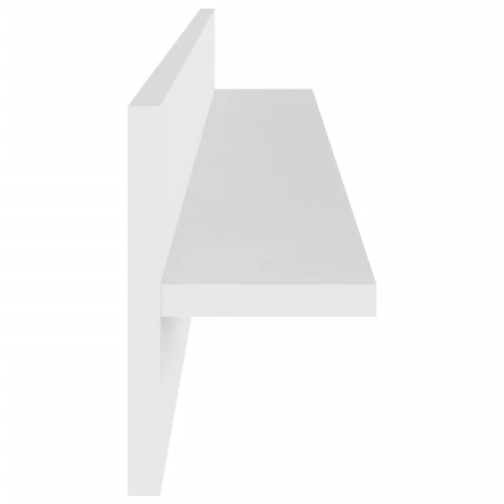 VidaXL Wandregale 2 Stk. Weiß 80x11,5x18 Cm Holzwerkstoff – Bild 7