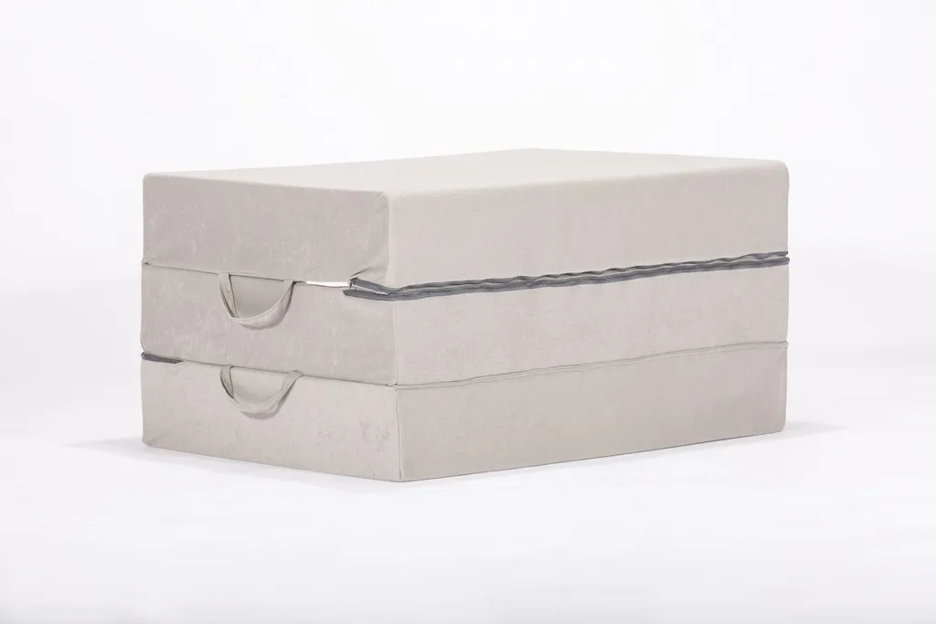 Gigapur Visco Luxus Klappmatratze Für Erwachsene Mit Housse Graphit – Bild 4