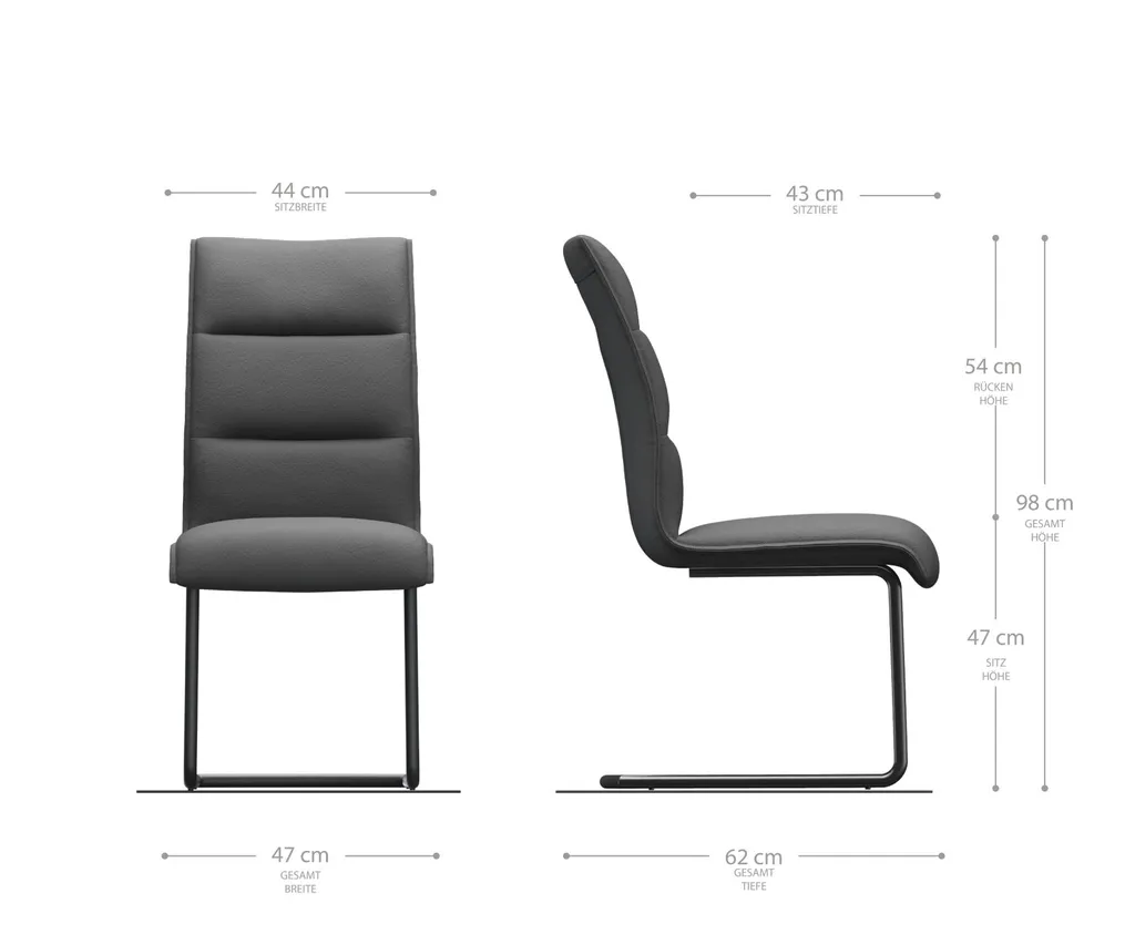 DELIFE Schwingstuhl Xantus-Flex Samt Grün Freischwinger Rund Schwarz – Bild 5