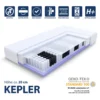 Matratze KEPLER 180x200 Cm Taschenfederkern Höhe Ca. 20 Cm H2 H3 Premium Jersey Bezug