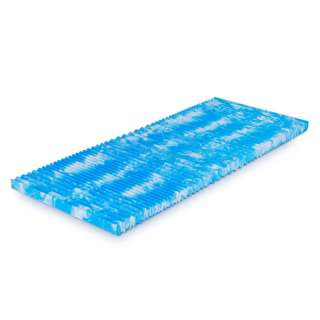 RAVENSBERGER Matratzen® GEL-LUX 50 TOPPER | 180x200x9cm | 7 Zonen GELAX® Gelschaum-Auflage | H2/3 RG50 ( 50 - 110 Kg) | Mit Baumwoll-Doppeltuch-Bezug – Bild 2