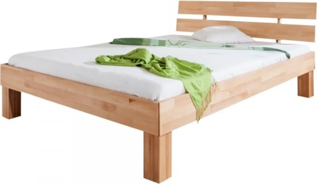 Relita Futonbett Julia 140 Aus Kernbuche 140 X 200 Cm, Oberfläche Geölt – Bild 2