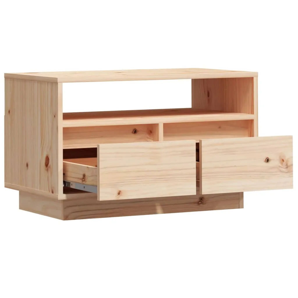 VidaXL TV-Schrank 60x35x37 Cm Massivholz Kiefer – Bild 7