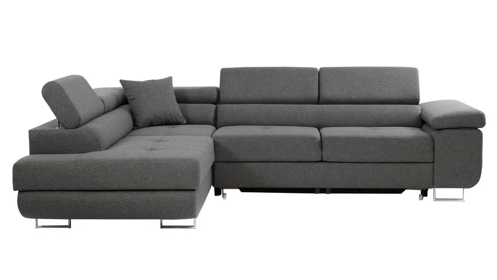 Mirjan24 Ecksofa Torezio, Stilvoll Eckcouch Mit Bettkasten Und Schlaffunktion, Moderne Schlafsofa (Manila 02, Seite: Rechts) – Bild 11