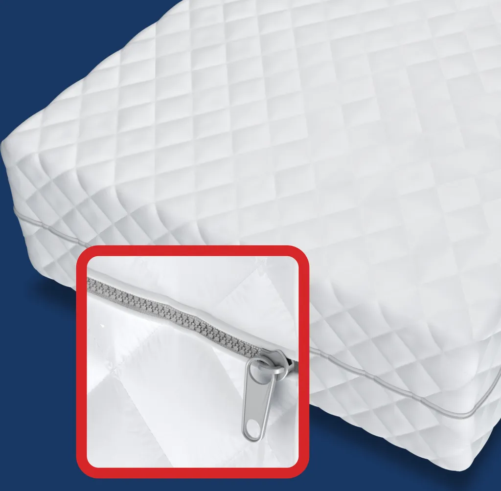 Matratze 140x200 Cm COMFORT MAX DOUBLE 7 Zonen H3 Kaltschaum Höhe Ca. 20 Cm Mit Waschbarem Premium Bezug – Bild 8