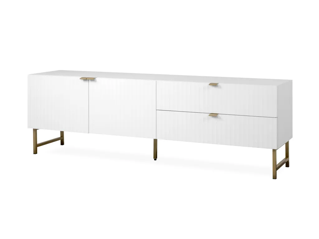 TV-Lowboard Fernsehtisch Unterschrank HiFi Element Wohnzimmerschrank "Elwood I" – Bild 5