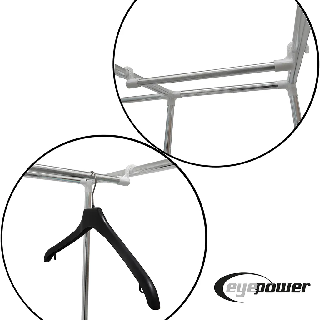 Großes XXL Schrankregal Offener Kleiderschrank DIY-Regal Begehbar Faltschrank – Bild 6