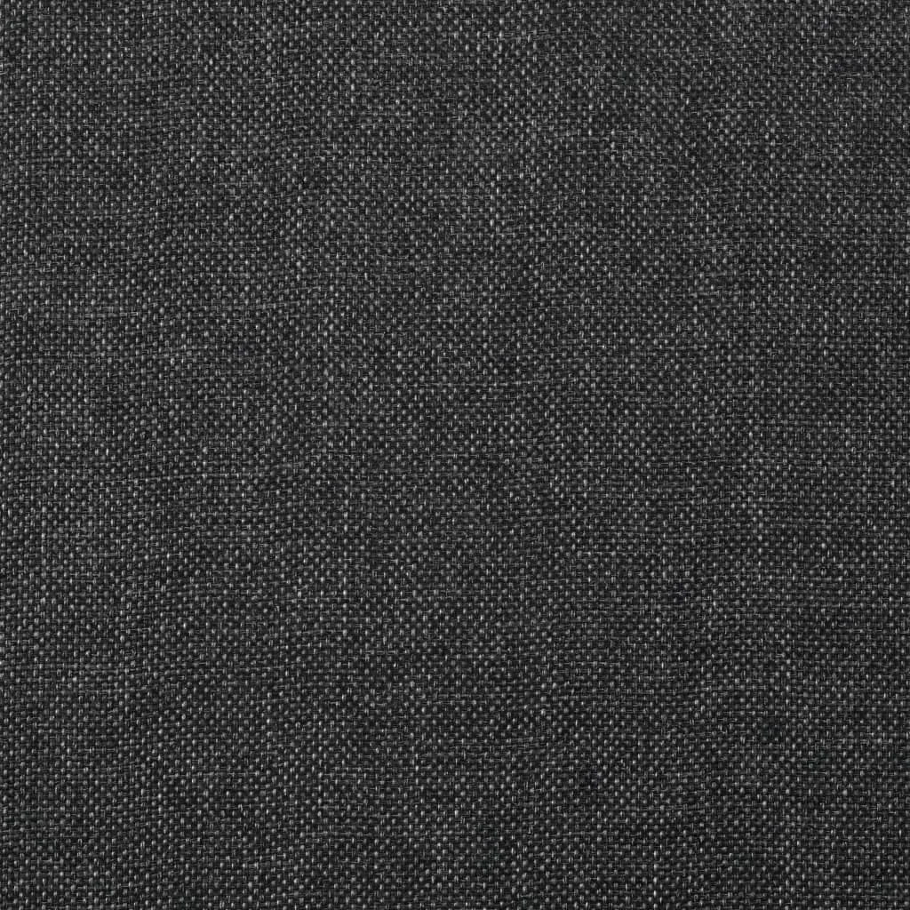 VidaXL Esszimmerstühle 4 Stk. Dunkelgrau Stoff – Bild 6