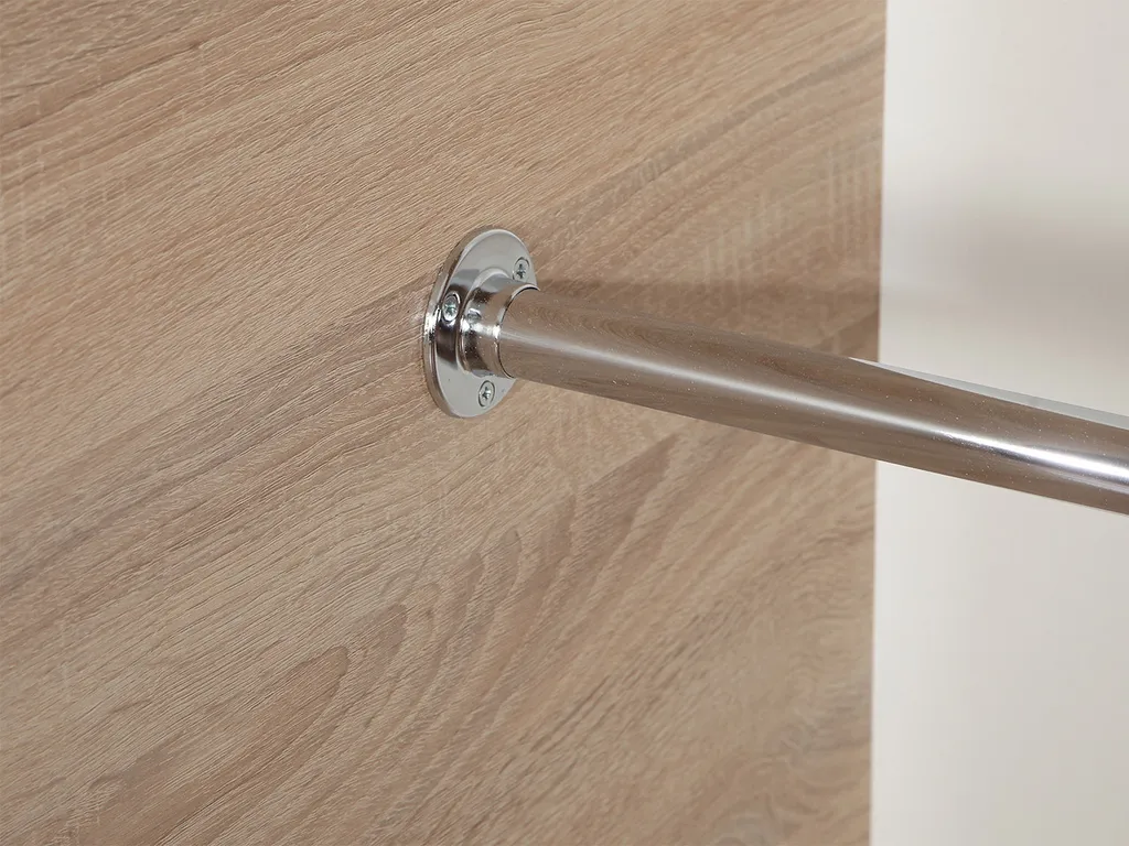 Mirjan24 Schiebetürenschrank Rejat, Mit Spiegel, Kleiderschrank Vom Hersteller (Weiß) – Bild 4