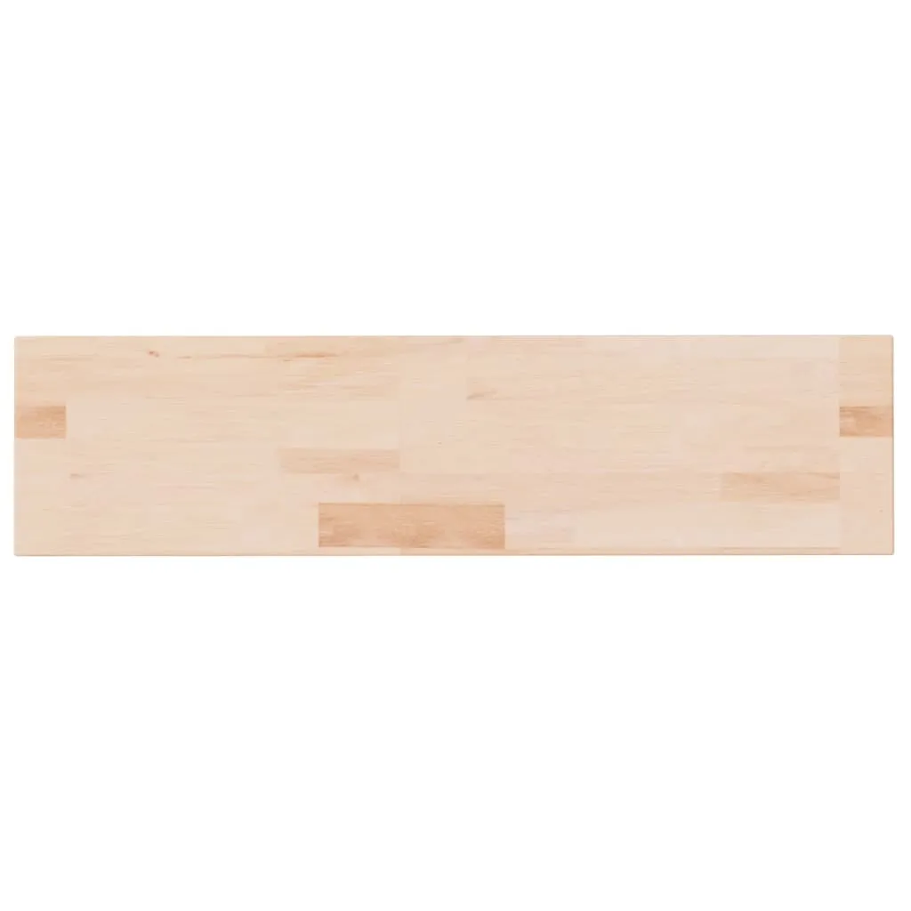 VidaXL Regalboden 80x20x2,5 Cm Unbehandeltes Massivholz Eiche – Bild 2