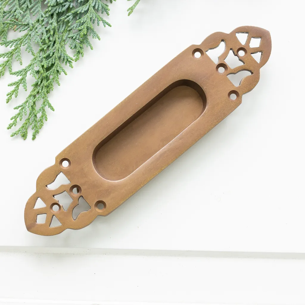 Muschelgriff Für Schiebetür, Griffmuschel Wie Antike Einlassmuschel - Griffmulde – Bild 3