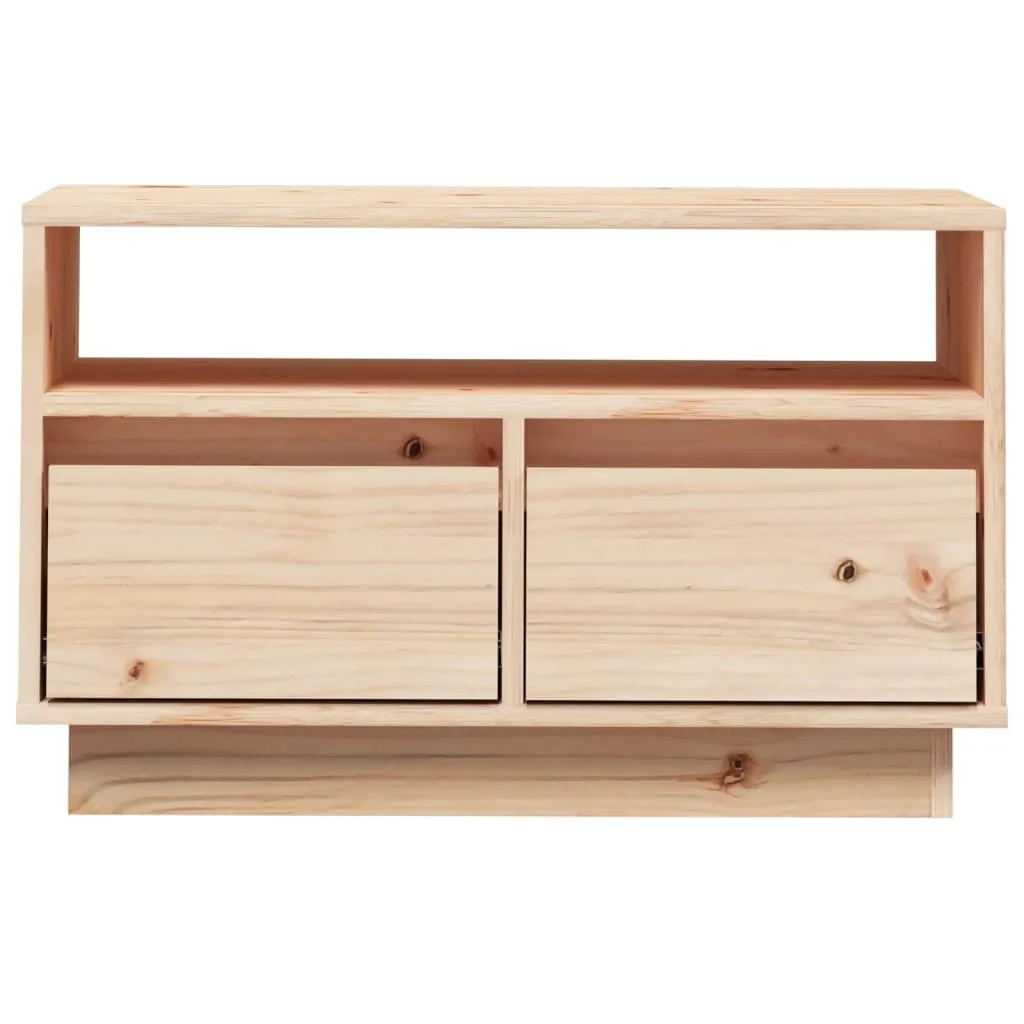 VidaXL TV-Schrank 60x35x37 Cm Massivholz Kiefer – Bild 5