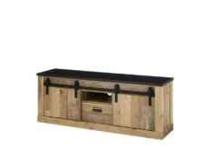 Villa Hauswerk Lowboard Sherwood Old Style HellNachbildung 162 X 61 X 43 Cm 1YYASC30