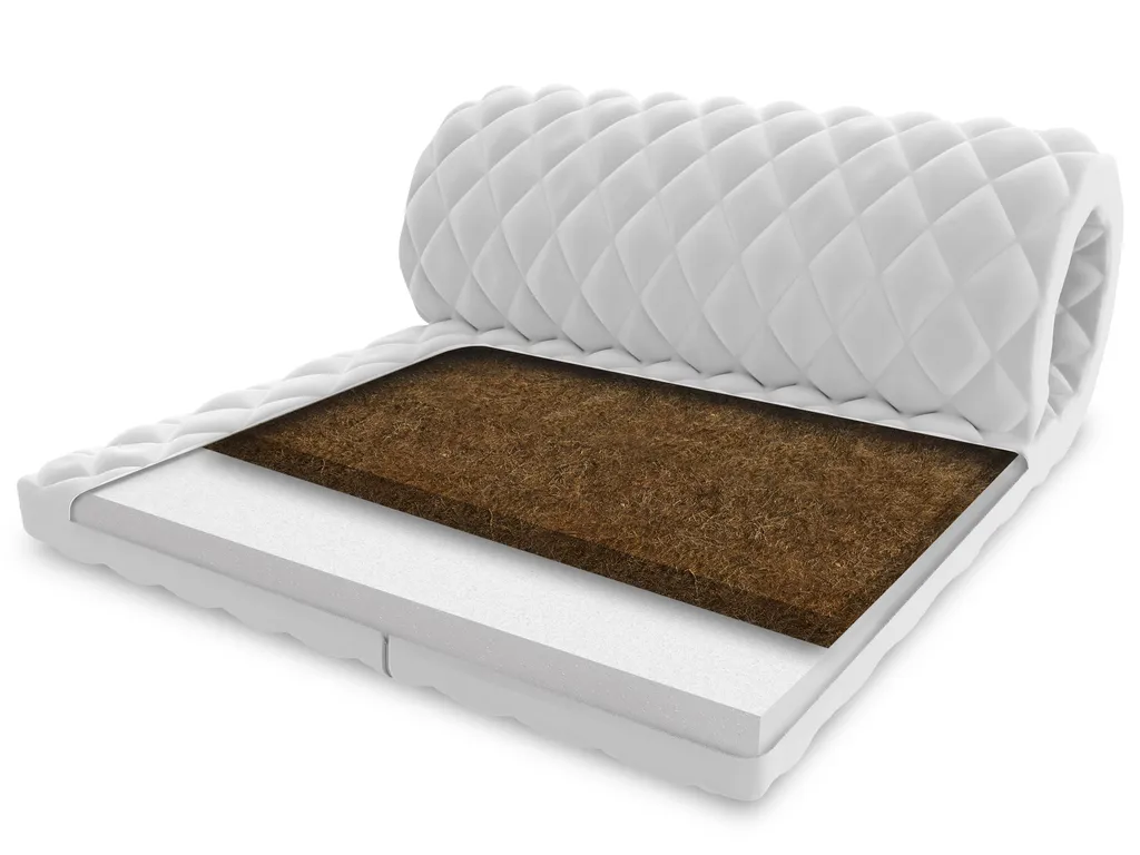 Topper 180 X 200 Cm Matratzenauflage Mit Kokos Kaltschaum 7 Zonen Höhe Ca 7 Cm H5 Premium Bezug – Bild 2