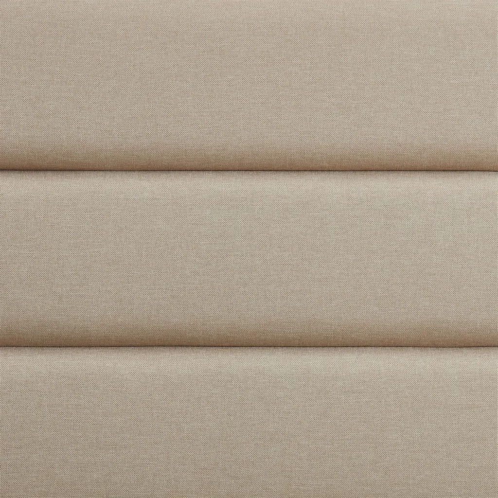 Polsterbett TUCSON 90x200 Cm In Beige, Modernes Jugendbett Inkl. Lattenrost, Einzelbett Im Skandinavischen Stil, Bequemes Gepolstertes Bett Mit Rückenlehne Und Kopfteil – Bild 4