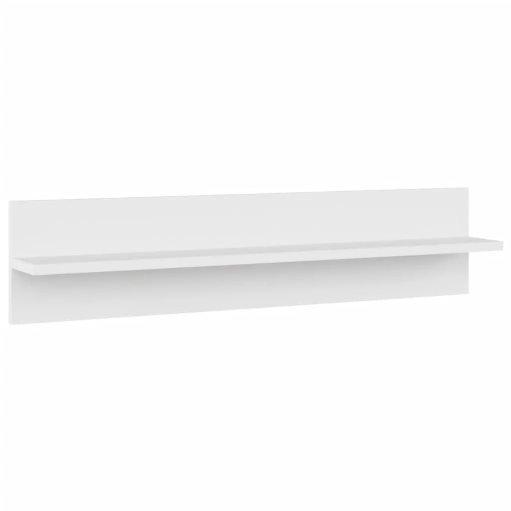 VidaXL Wandregale 2 Stk. Weiß 80x11,5x18 Cm Holzwerkstoff – Bild 5