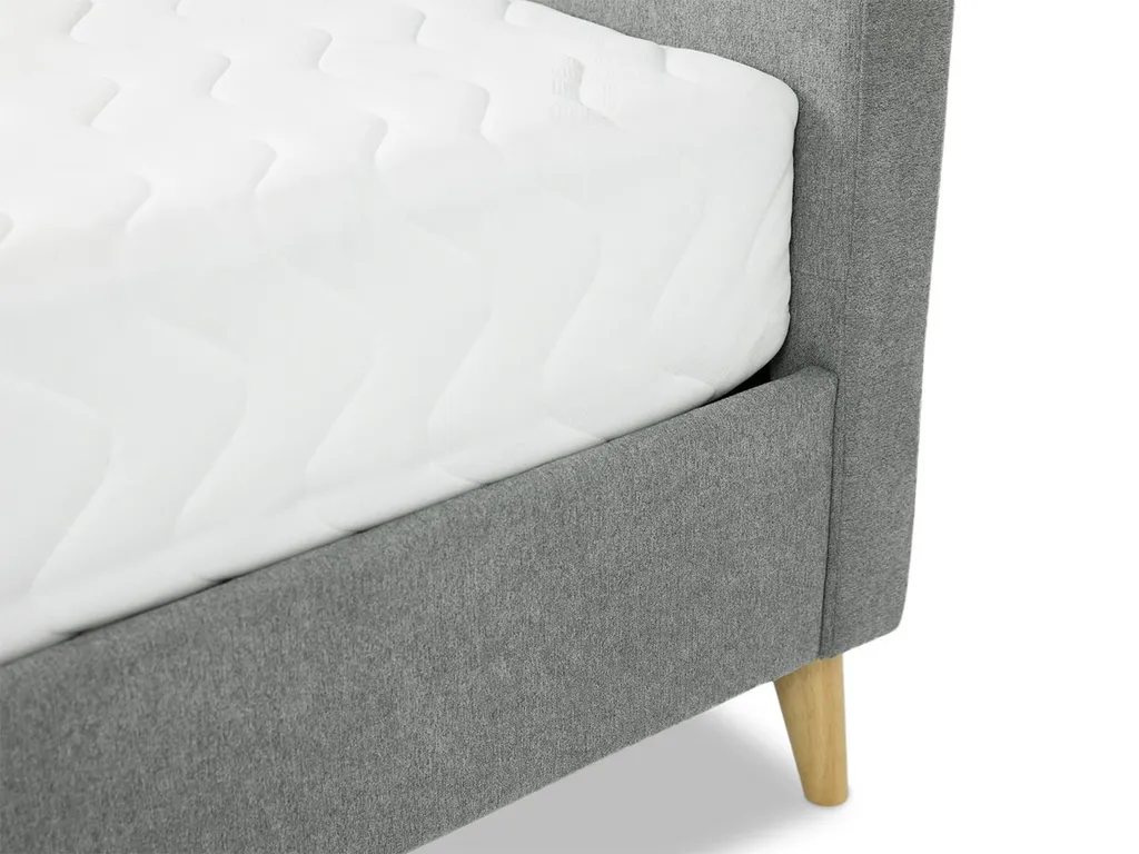 Mirjan24 Polsterbett Loham 160x200, Schlafzimmer, Doppelbett Mit Lattenrost, Stilvoll Bett (Farbe: CF0007-12) – Bild 8