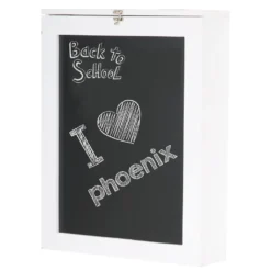 York - Klapptisch, Schreibtisch, Küchentisch, Tresen, Memoboard, Wandregal, Der Kleine Alleskönner Mit Viel Stauarum, We