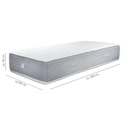 Relaxsan Matratze 90 X 200 | H2 Und H3 | Höhe 30cm | Atmungsaktive 2-Seitige-Wendematratze | Viscoschaum Boxspringlike Mit Integriertem Topper
