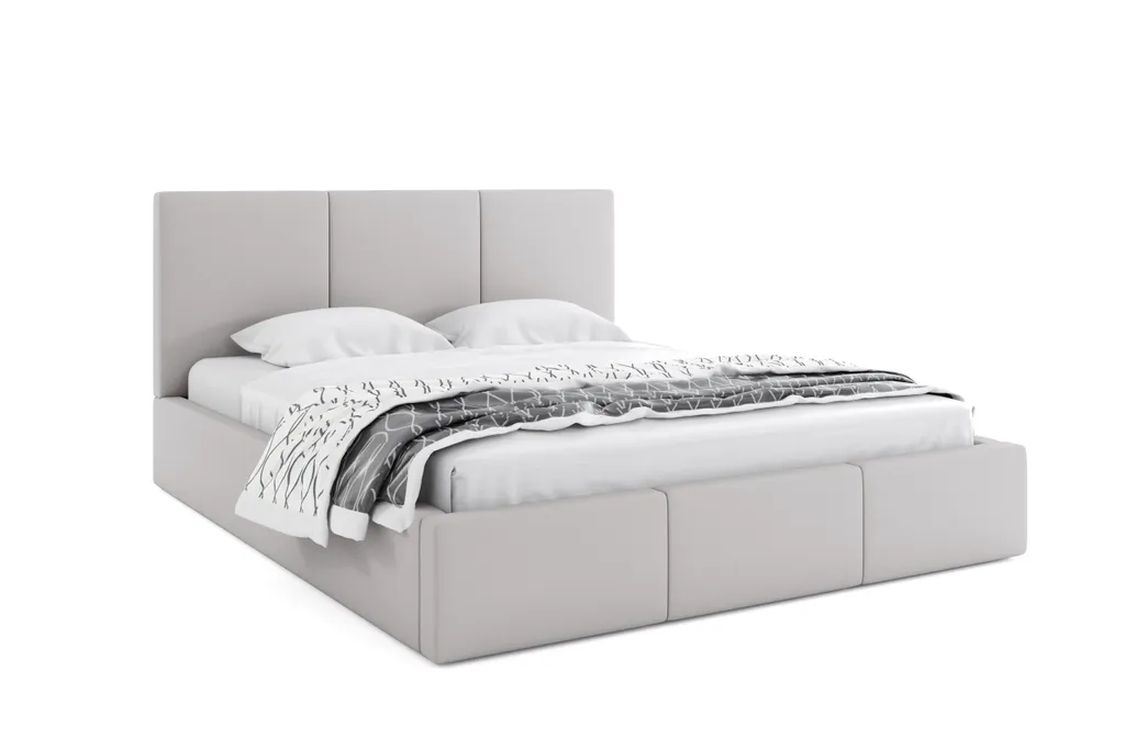 BMS Interbeds Polsterbett Hilton 160x200cm / 6 Farben, Mit 2 Schaumstoffmatratzen (gratis) Und Lattenrost – Bild 3