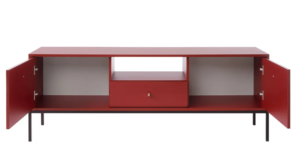 Mirjan24 TV-Lowboard Ewabes ESTV154, Loft Mediaschrank, Stilvoll Wohnzimmer TV-Schrank, Modernes Kollektion (Farbe: Marineblau) – Bild 5