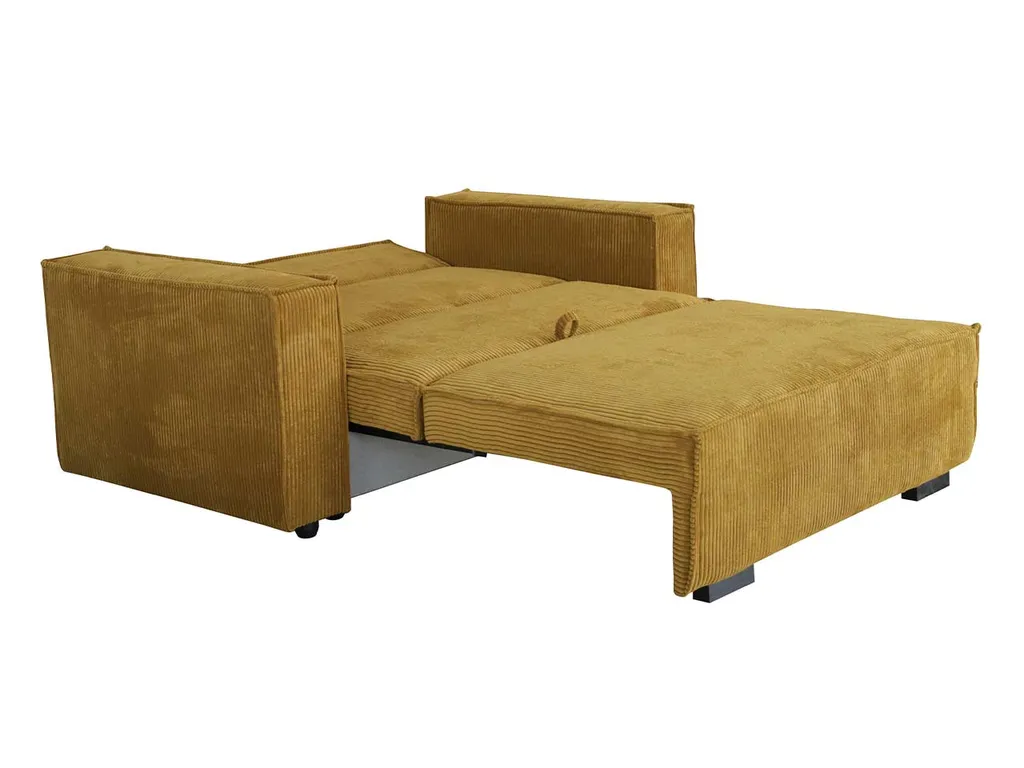 Mirjan24 Schlafsofa Viva Star II, 2 Sitzer Polstersofa Inkl. Kissen, Mit Bettkasten Und Schlaffunktion, Stilvoll Couch (Farbe: Poso 05) – Bild 5