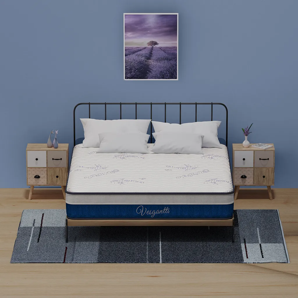 Vesgantti Matratze 120x200 Modern Taschenfederkernmatratze 7-Zonen Federkernmatratze Boxspring Mattress (H3, Klassisch Tight-top 25cm) – Bild 5