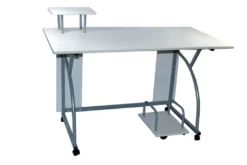 Schreibtisch, Bürotisch, Arbeitstisch, Computertisch, Tisch, PC Tisch Weiß