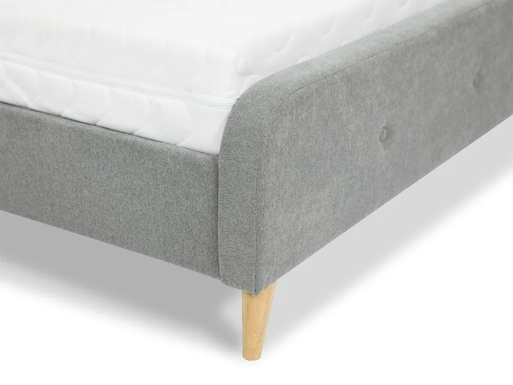 Mirjan24 Polsterbett Loham 160x200, Schlafzimmer, Doppelbett Mit Lattenrost, Stilvoll Bett (Farbe: CF0007-12) – Bild 10