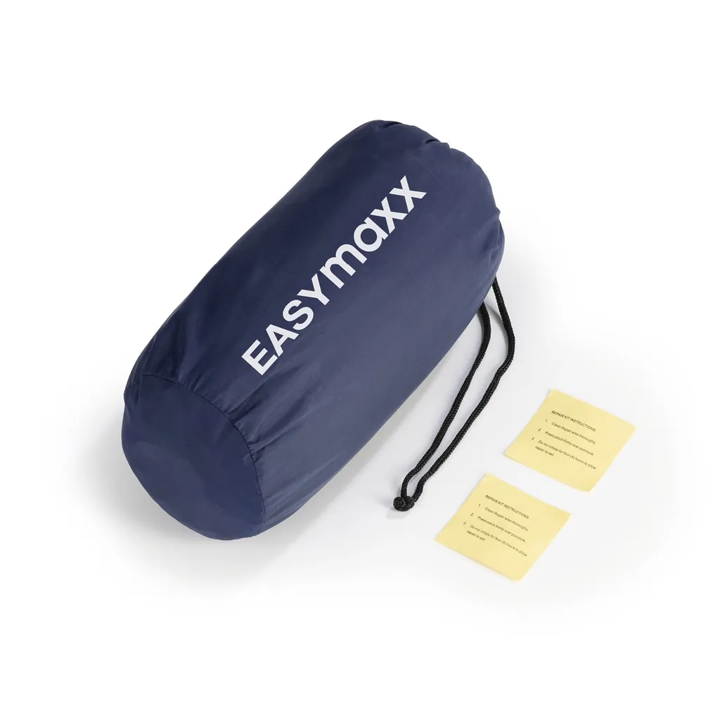 EASYmaxx Luftmatratze Aufblasbar - 190 X 58 X 5,5 Cm - Blau – Bild 6