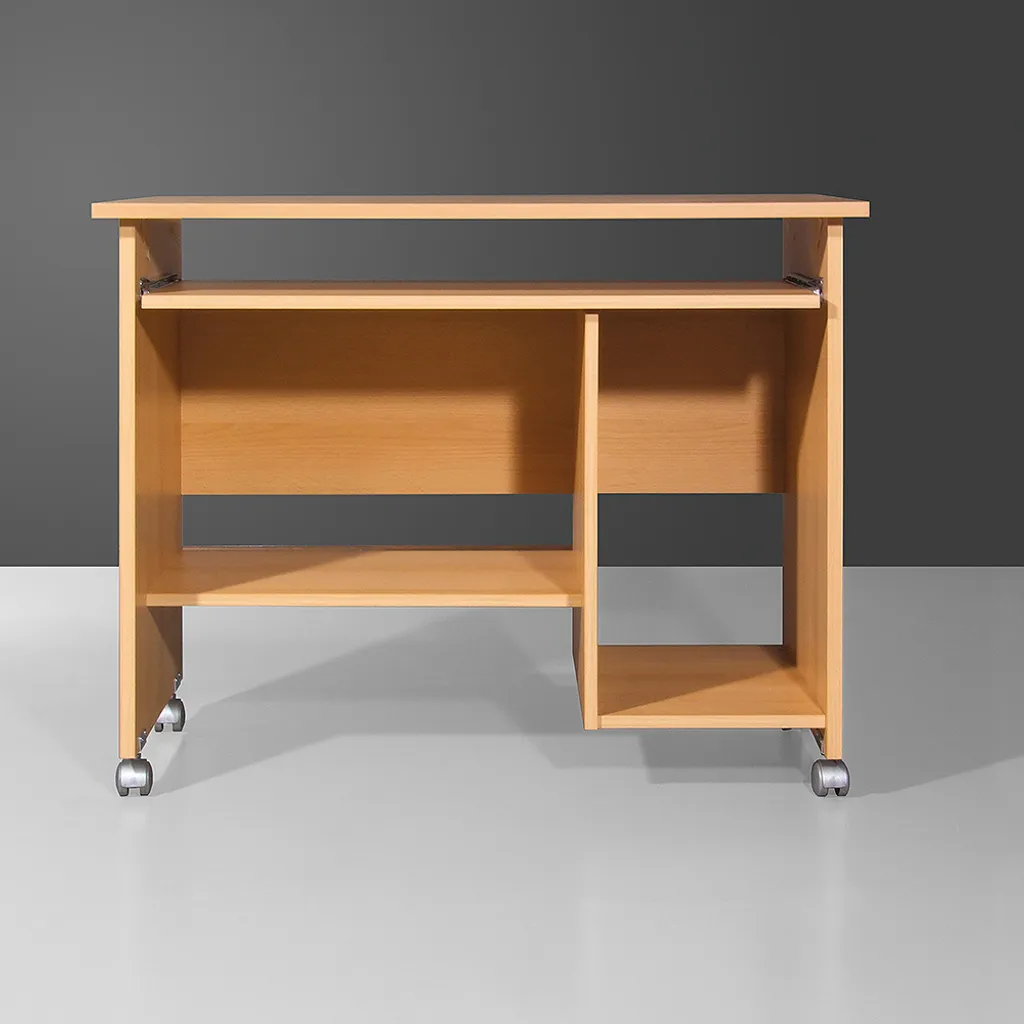 Germania Computertisch Auf Laufrollen In Buche-Nachbildung, 0482-11 – Bild 14