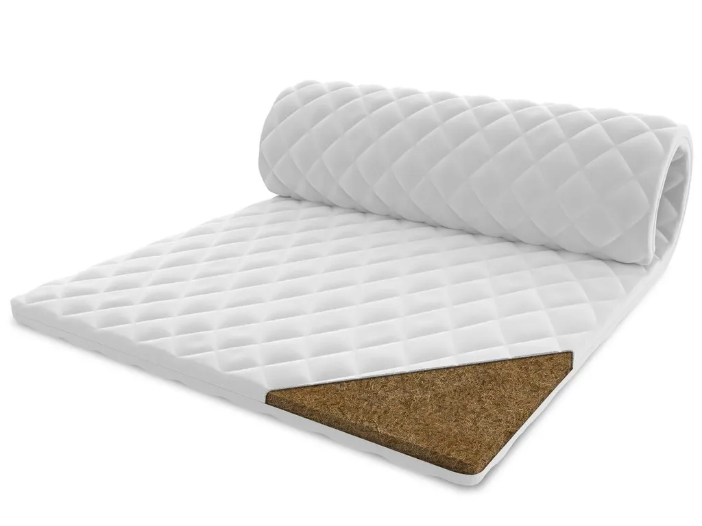Topper 180x200 Cm Matratzenauflage Mit KOKOS Matratzenschoner Kokosfaser H4 – Bild 2