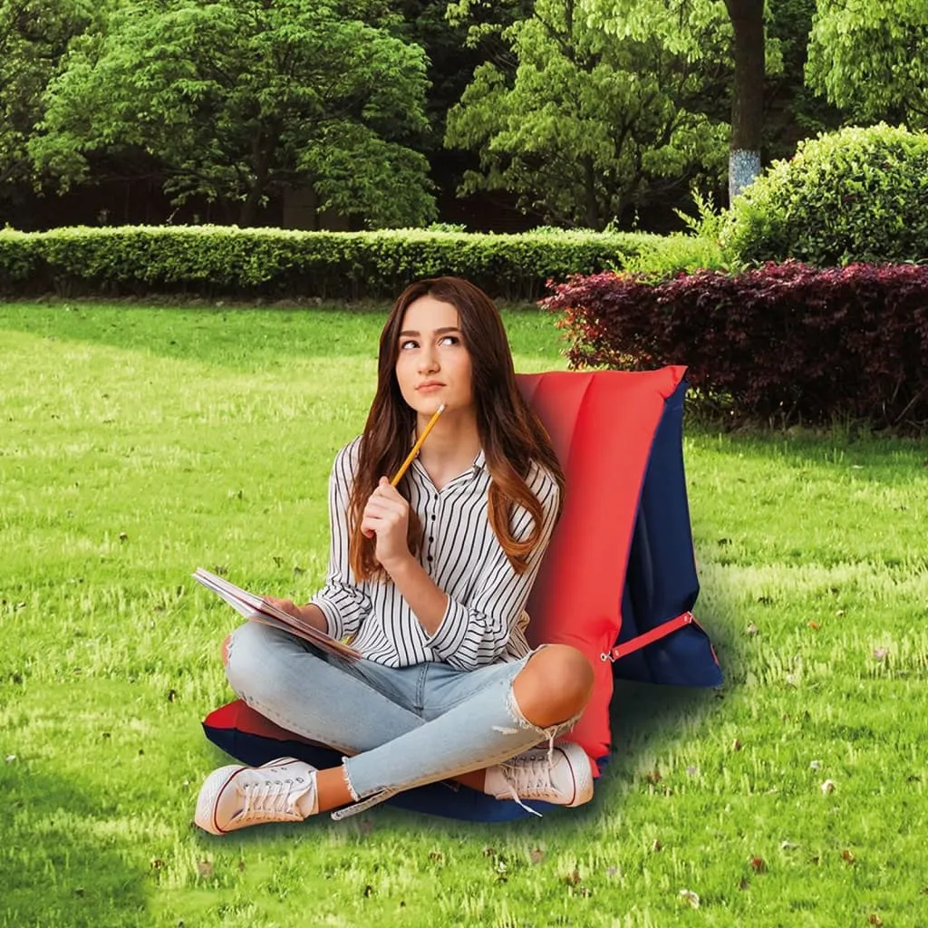 Happy People Sport Sitz- & Liegematratze, 175 X 54 Cm, Mit Mikrofaserbeschichtung & Klappfunktion Luftmatratzen Luftmatratzen – Bild 11