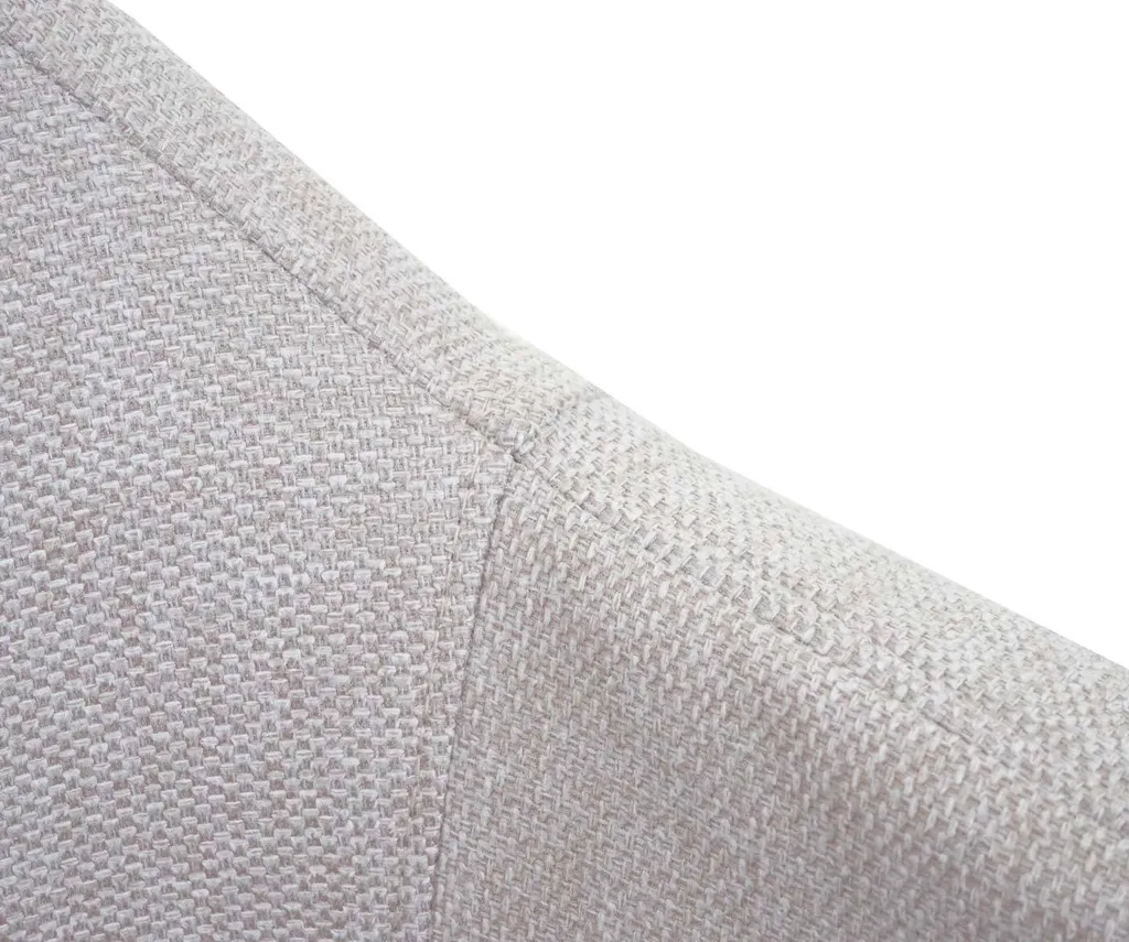 Esszimmerstuhl HWC-H93, Küchenstuhl Lehnstuhl Stuhl Stoff/Textil Creme-beige – Bild 11