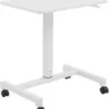 YULUKIA 100071 Pneumatisch Höhenverstellbarer Laptop-Schreibtisch Mit Abschließbaren Rollen, Mobil