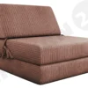 Mirjan24 Sofa Kevin Cord Mit Schlaffunktion, Schlafsofa, Bettsessel, Klappmatratze (Farbe: Poso 29)
