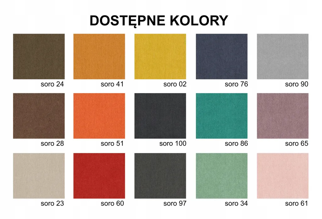 Platan Schlafsofa Adam Klappsofa, Mit Schlaffunktion, Polstersofa, Federn - Farbe: 100 Schwarz – Bild 8