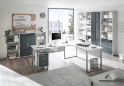 Winkelkombination Bürotisch Schreibtisch Computertisch Büromöbel "Olivia I"