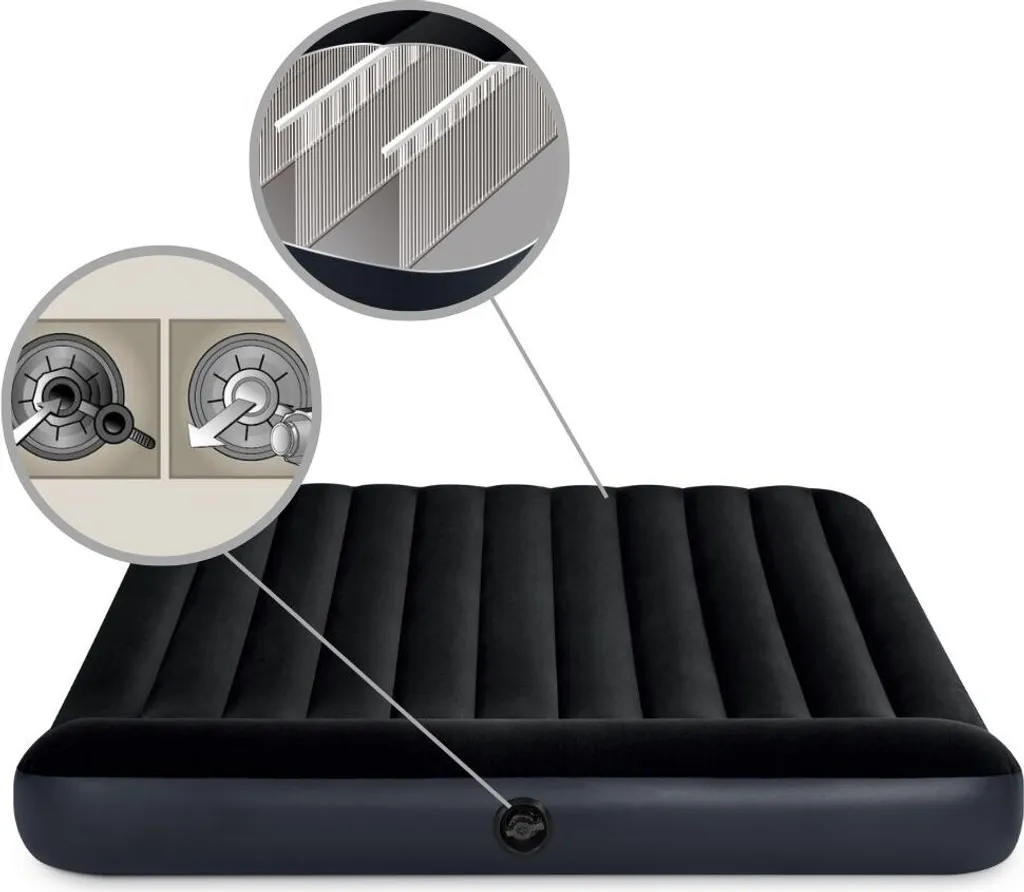 Intex Luftbett King Dura Beam Pillow Rest Classic 183x203x25cm – Bild 6