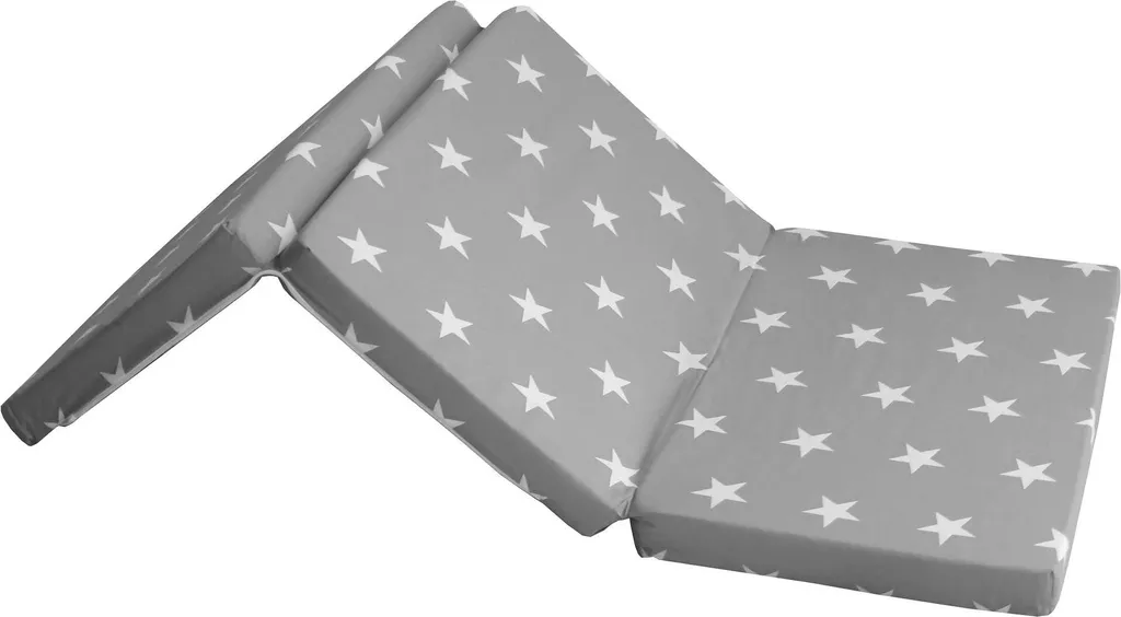 Roba Reisebettmatratze 'Little Stars', Faltbares Reisebett, Baby/Kinderbett 60x120cm, Tragetasche – Bild 3