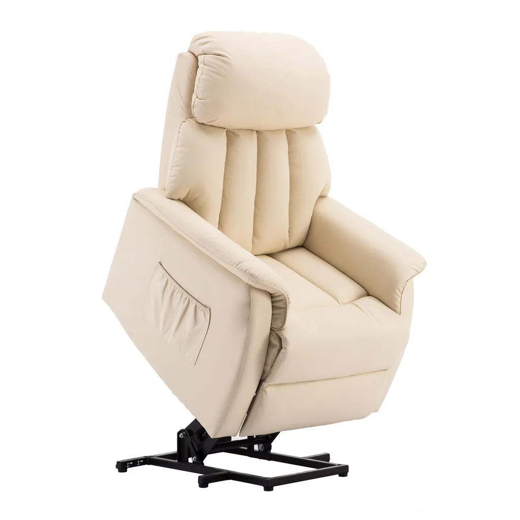 MCombo Elektrisch Aufstehhilfe Fernsehsessel Relaxsessel Elektrisch Verstellbar 7299CW – Bild 8